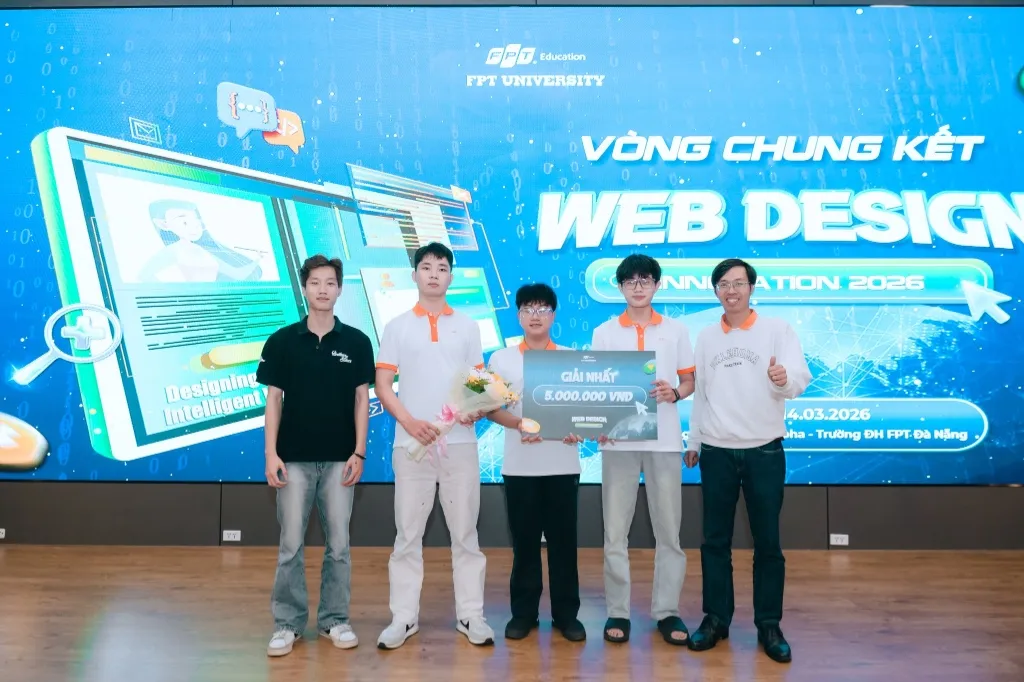 DUO TECH — Vô địch Web Design Innovation 2026